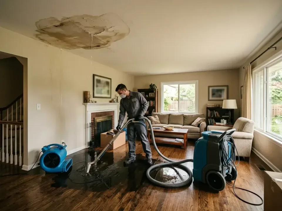 attic-pipe-burst-ceiling-drip-008 — frequently asked questions, Water Damage Restoration & Carpet Care in Boyertown, PA
